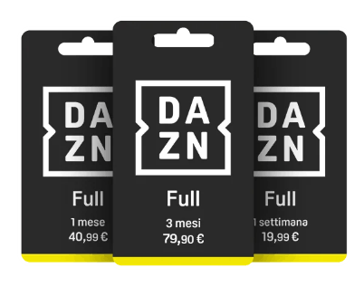 Servizio Card | DAZN