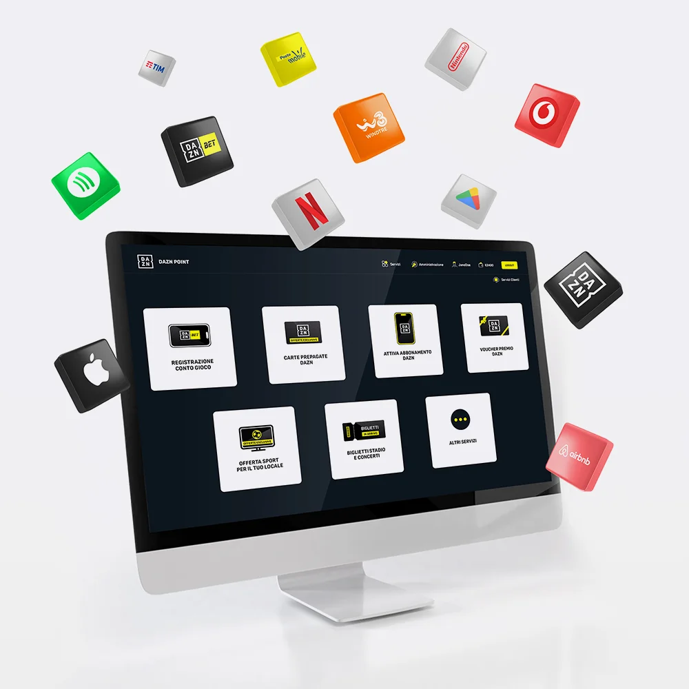 DAZN Point, un mondo di servizi